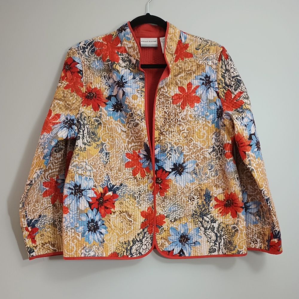 Alfred‎ Dunner Floral Jacket 14P